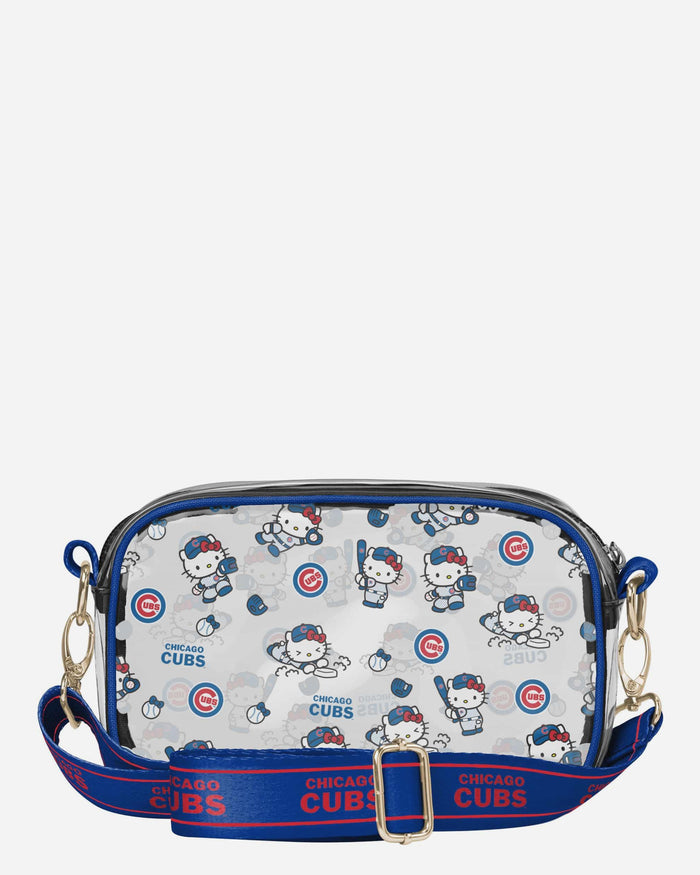 Chicago Cubs Hello Kitty® Clear Crossbody Bag FOCO - FOCO.com