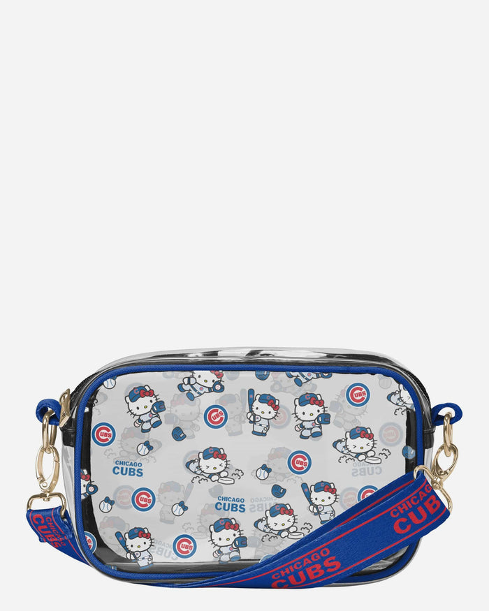 Chicago Cubs Hello Kitty® Clear Crossbody Bag FOCO - FOCO.com