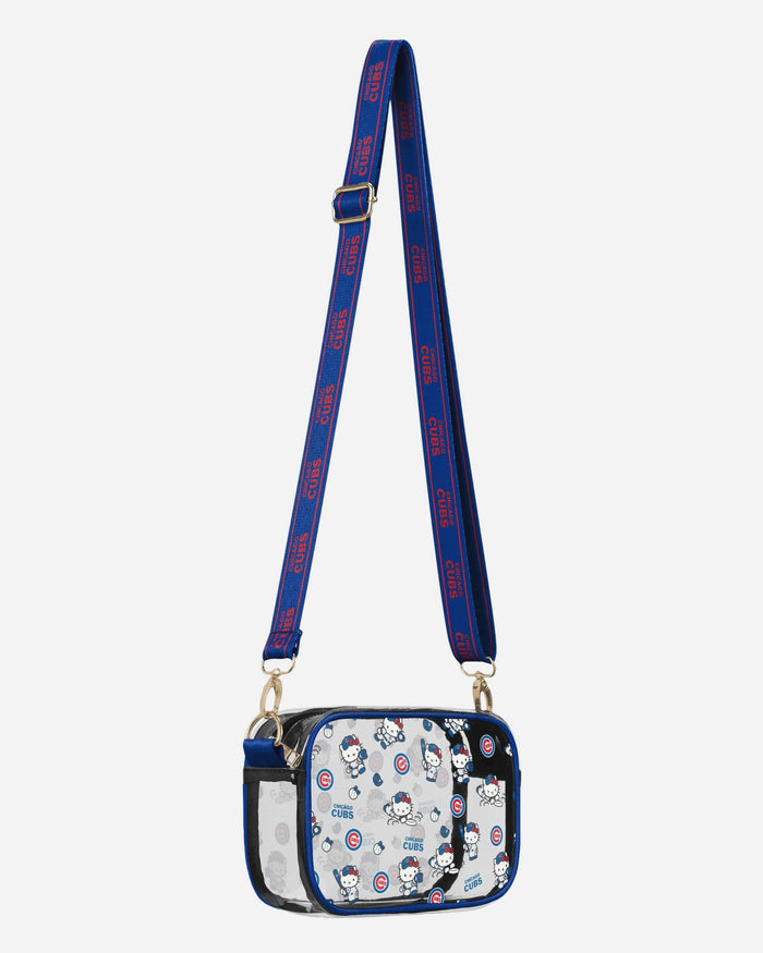 Chicago Cubs Hello Kitty® Clear Crossbody Bag FOCO - FOCO.com