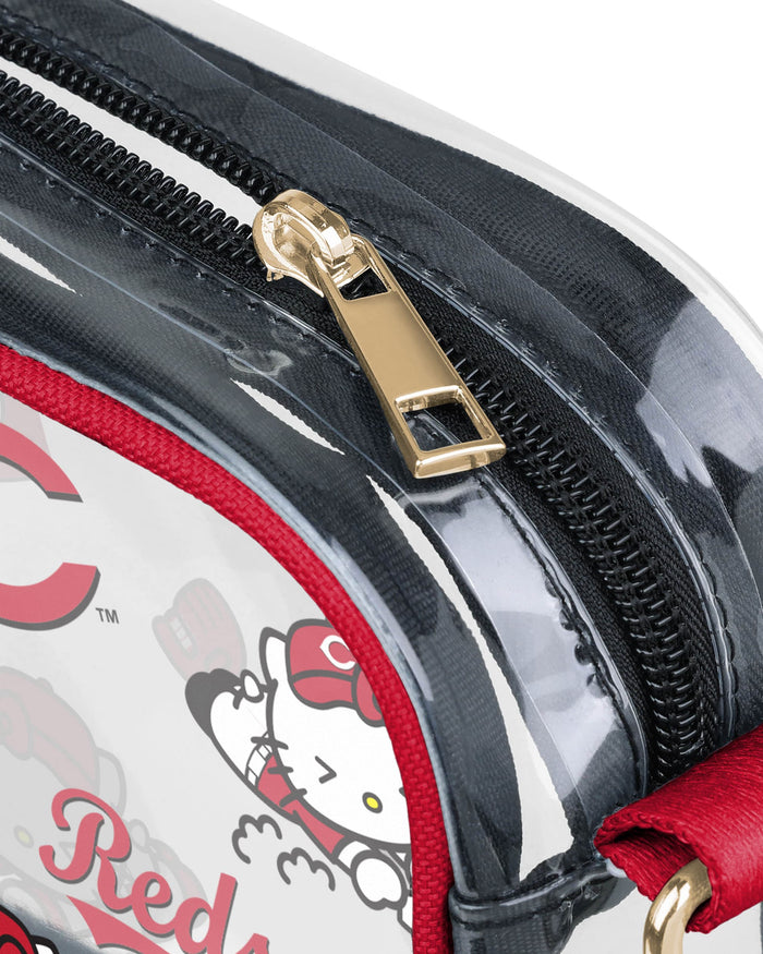 Cincinnati Reds Hello Kitty® Clear Crossbody Bag FOCO - FOCO.com