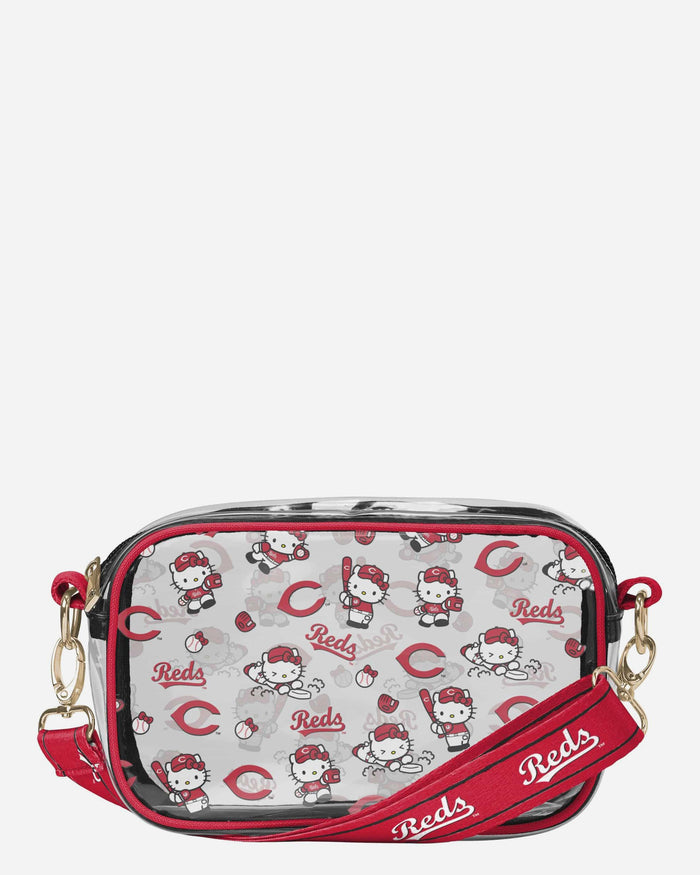 Cincinnati Reds Hello Kitty® Clear Crossbody Bag FOCO - FOCO.com