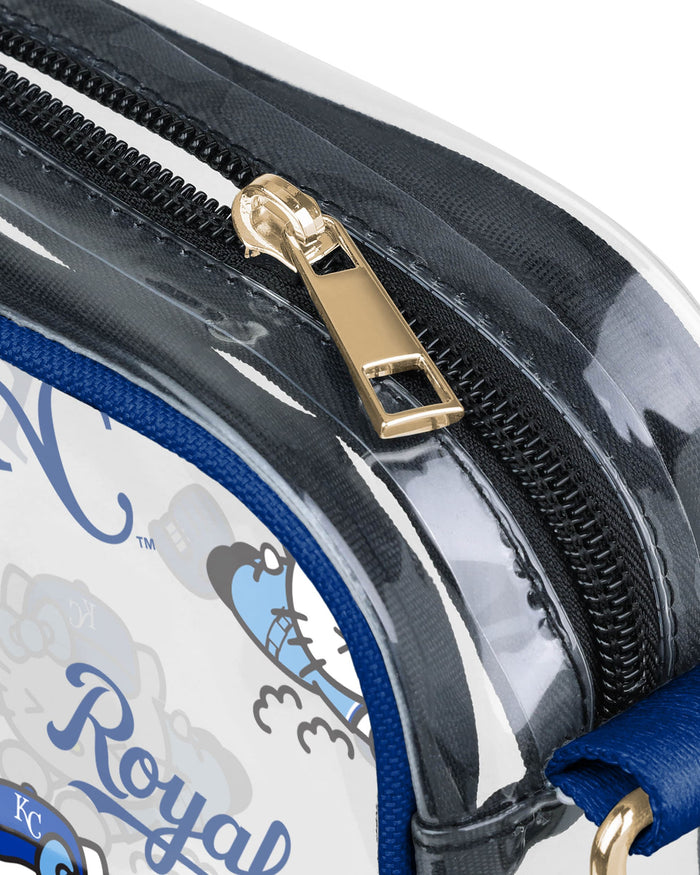 Kansas City Royals Hello Kitty® Clear Crossbody Bag FOCO - FOCO.com