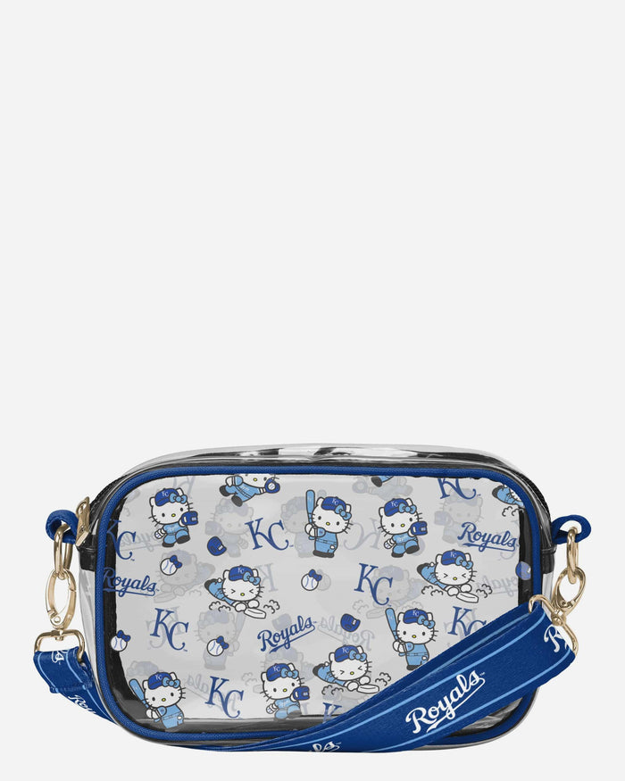 Kansas City Royals Hello Kitty® Clear Crossbody Bag FOCO - FOCO.com