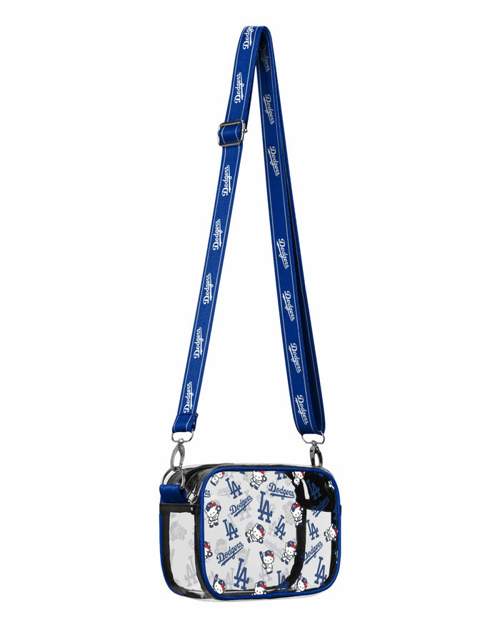 Los Angeles Dodgers Hello Kitty® Clear Crossbody Bag FOCO - FOCO.com