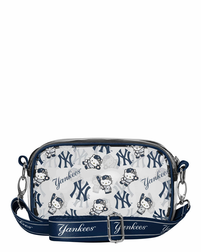 New York Yankees Hello Kitty® Clear Crossbody Bag FOCO - FOCO.com