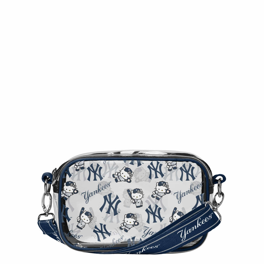New York Yankees Hello Kitty® Clear Crossbody Bag FOCO - FOCO.com
