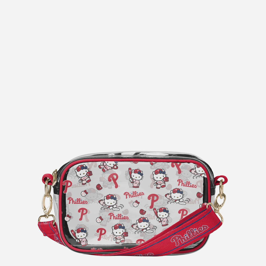 Philadelphia Phillies Hello Kitty® Clear Crossbody Bag FOCO - FOCO.com