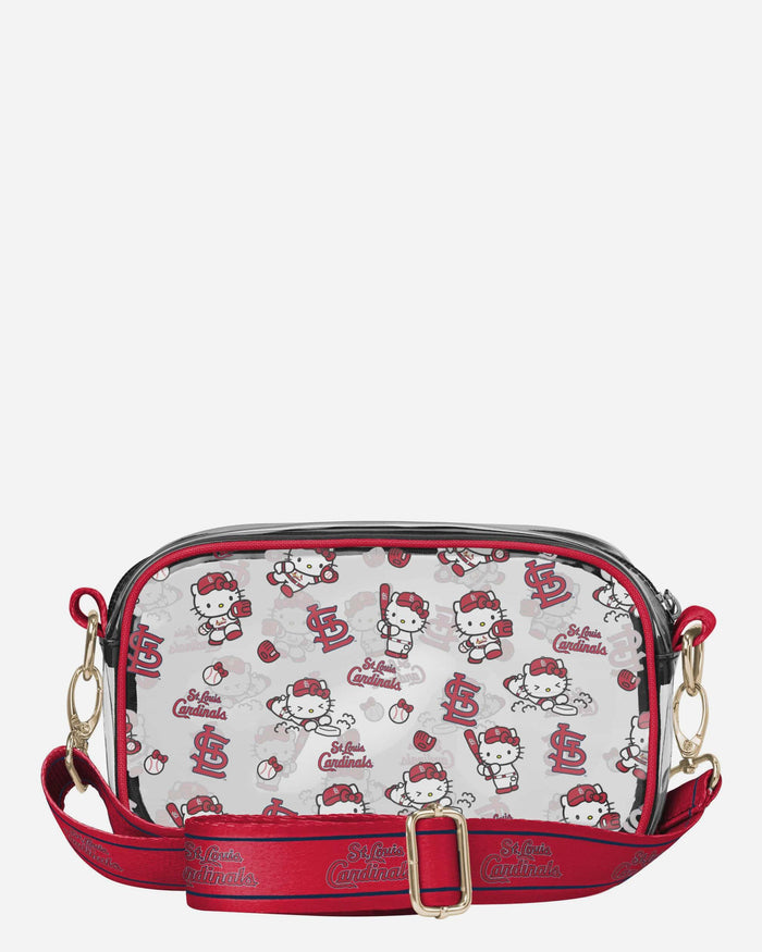 St Louis Cardinals Hello Kitty® Clear Crossbody Bag FOCO - FOCO.com