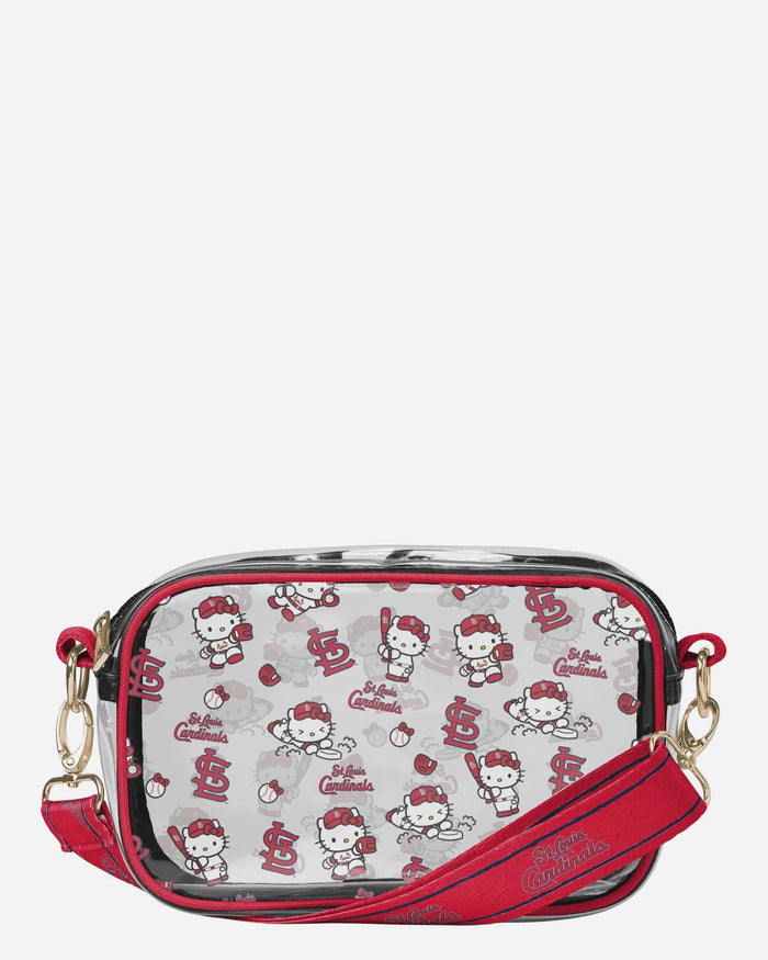 St Louis Cardinals Hello Kitty® Clear Crossbody Bag FOCO - FOCO.com