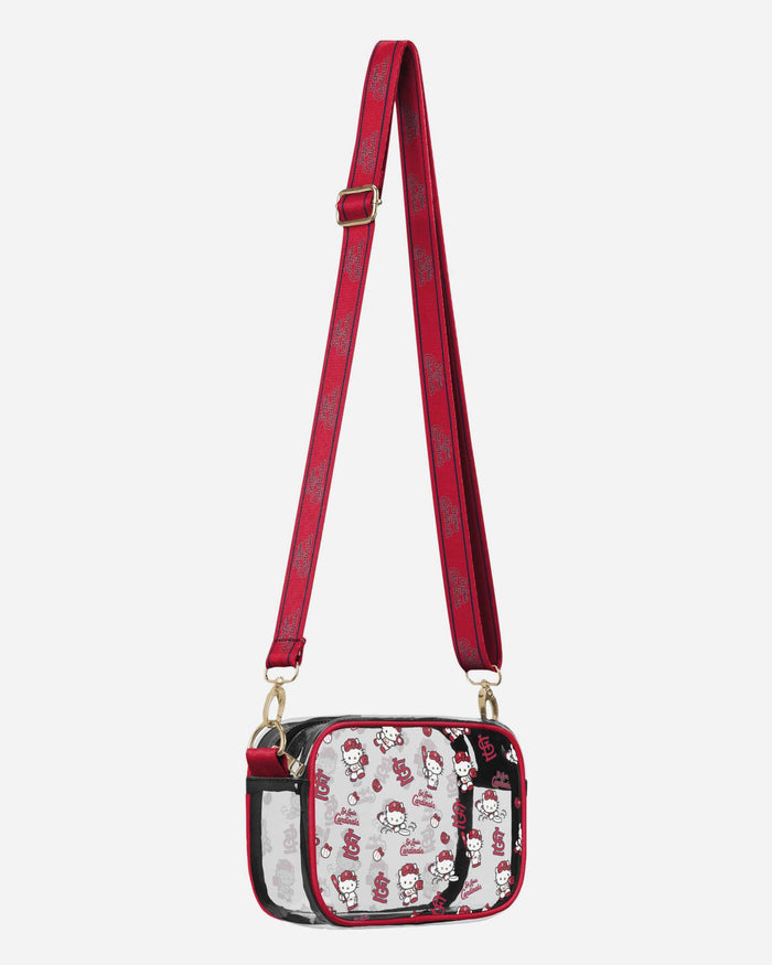St Louis Cardinals Hello Kitty® Clear Crossbody Bag FOCO - FOCO.com