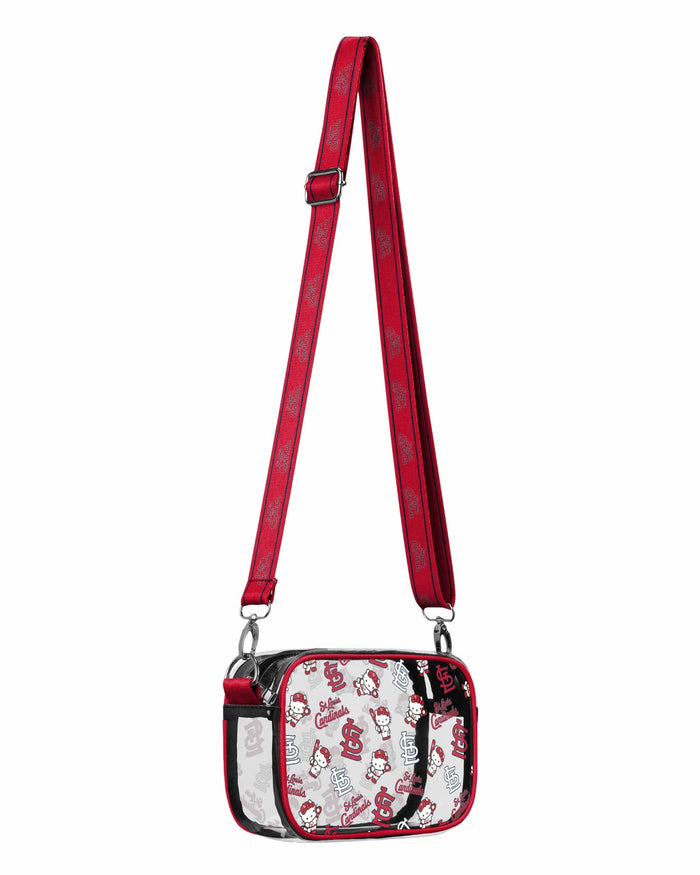 St Louis Cardinals Hello Kitty® Clear Crossbody Bag FOCO - FOCO.com