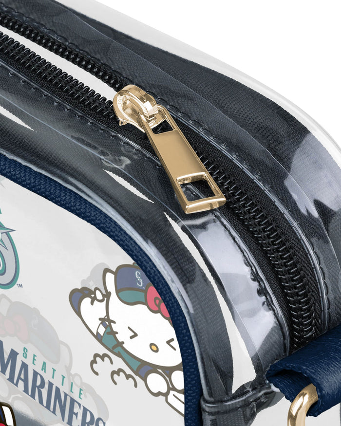 Seattle Mariners Hello Kitty® Clear Crossbody Bag
