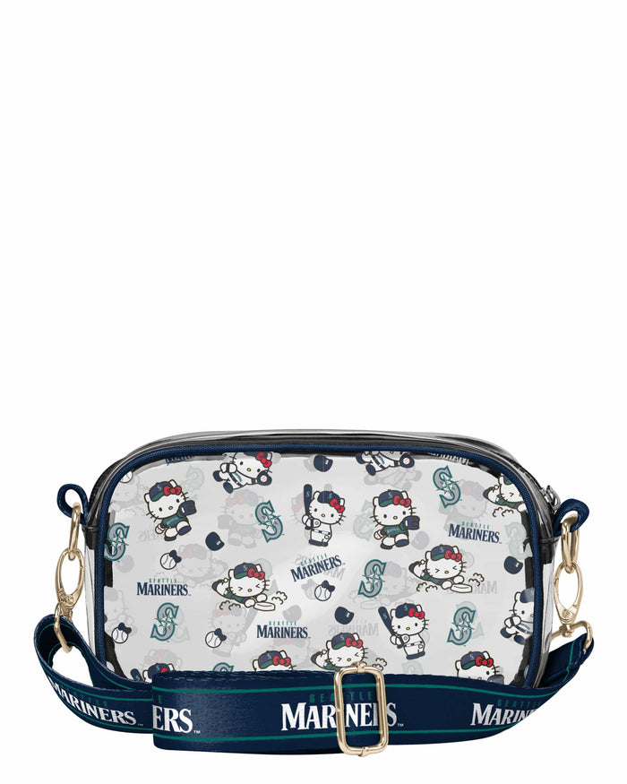 Seattle Mariners Hello Kitty® Clear Crossbody Bag
