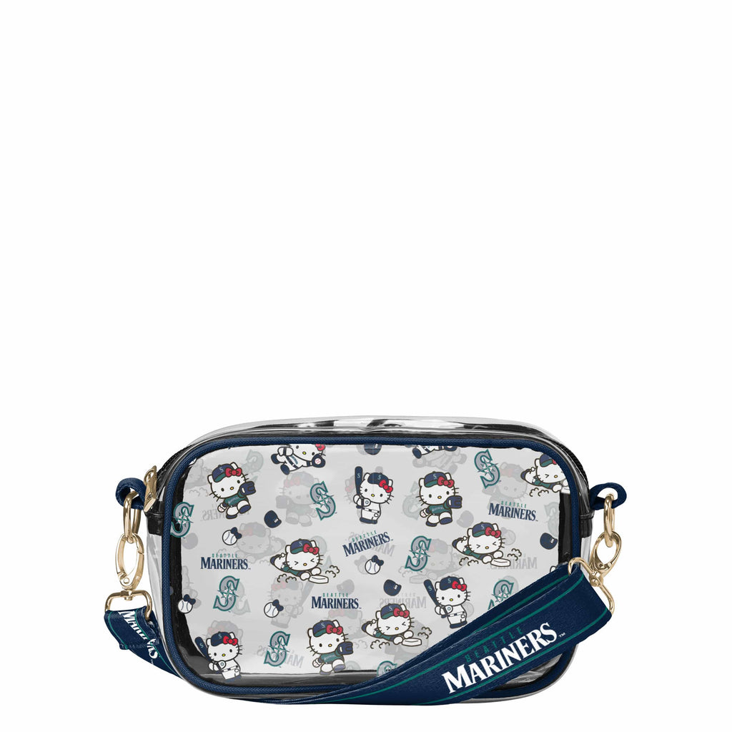 Seattle Mariners Hello Kitty® Clear Crossbody Bag