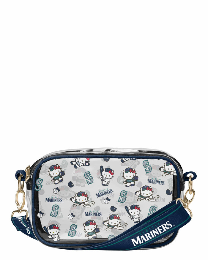 Seattle Mariners Hello Kitty® Clear Crossbody Bag