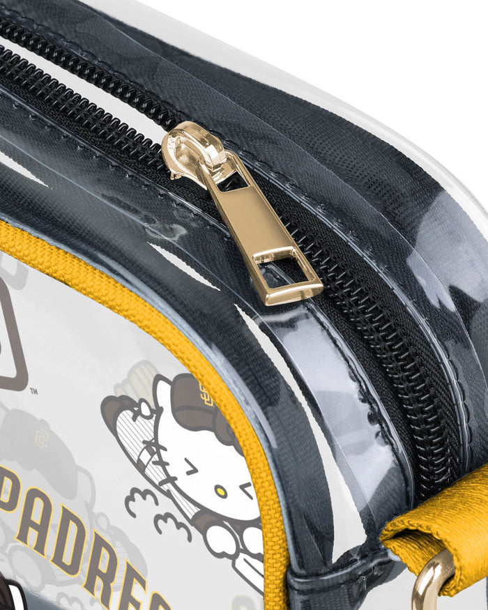 San Diego Padres Hello Kitty® Clear Crossbody Bag FOCO - FOCO.com