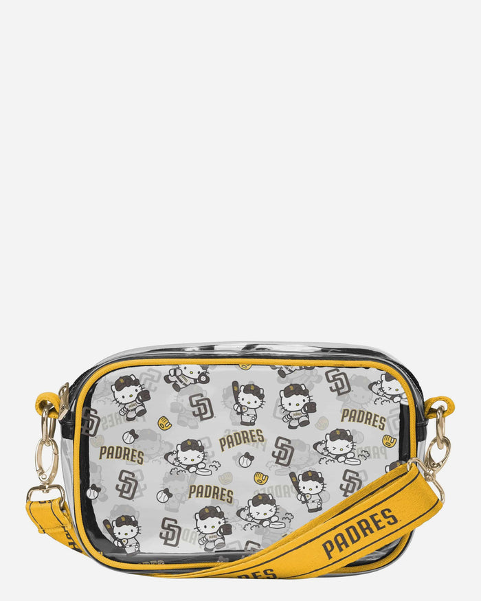 San Diego Padres Hello Kitty® Clear Crossbody Bag FOCO - FOCO.com