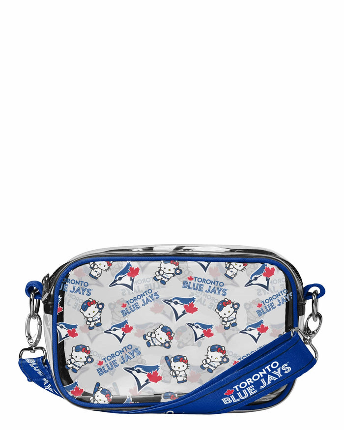 Toronto Blue Jays Hello Kitty® Clear Crossbody Bag FOCO - FOCO.com