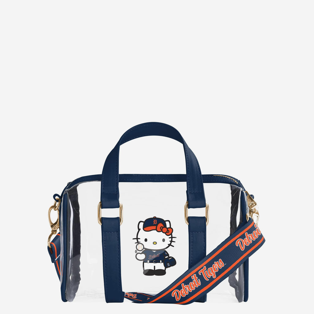 Detroit Tigers Hello Kitty® Clear Barrel Bag FOCO - FOCO.com