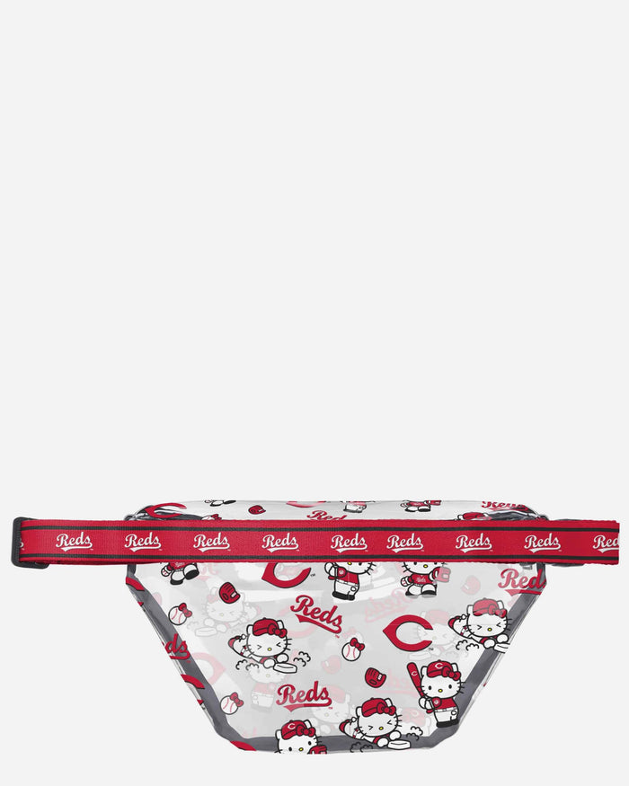 Cincinnati Reds Hello Kitty® Clear Fanny Pack FOCO - FOCO.com