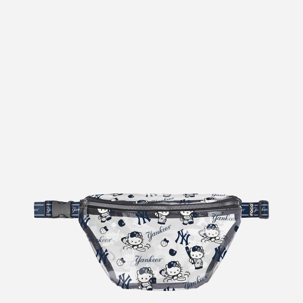 New York Yankees Hello Kitty® Clear Fanny Pack FOCO - FOCO.com