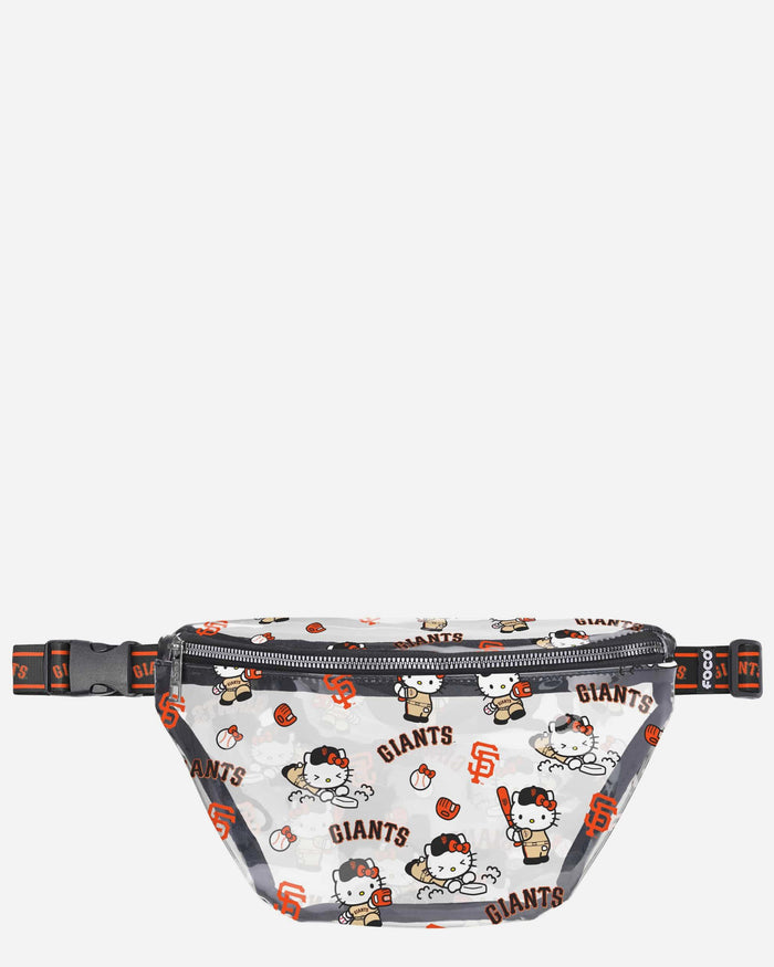 San Francisco Giants Hello Kitty® Clear Fanny Pack FOCO - FOCO.com