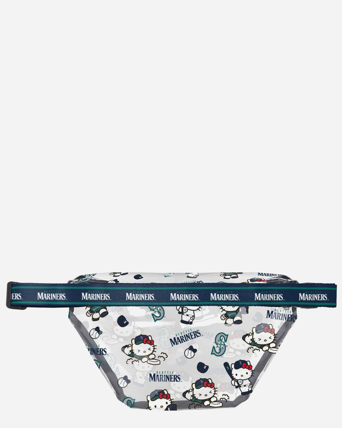 Seattle Mariners Hello Kitty® Clear Fanny Pack FOCO - FOCO.com