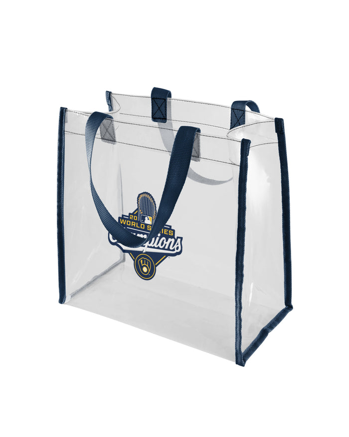 Milwaukee Brewers 2026 World Series Champions Clear Reusable Bag FOCO - FOCO.com