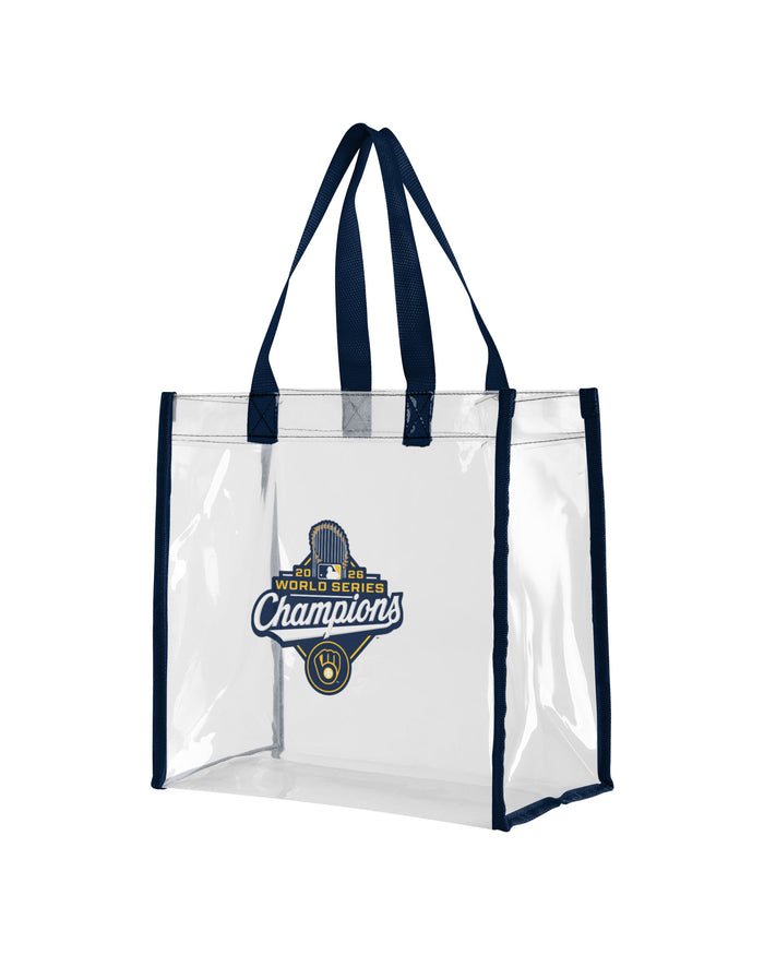 Milwaukee Brewers 2026 World Series Champions Clear Reusable Bag FOCO - FOCO.com