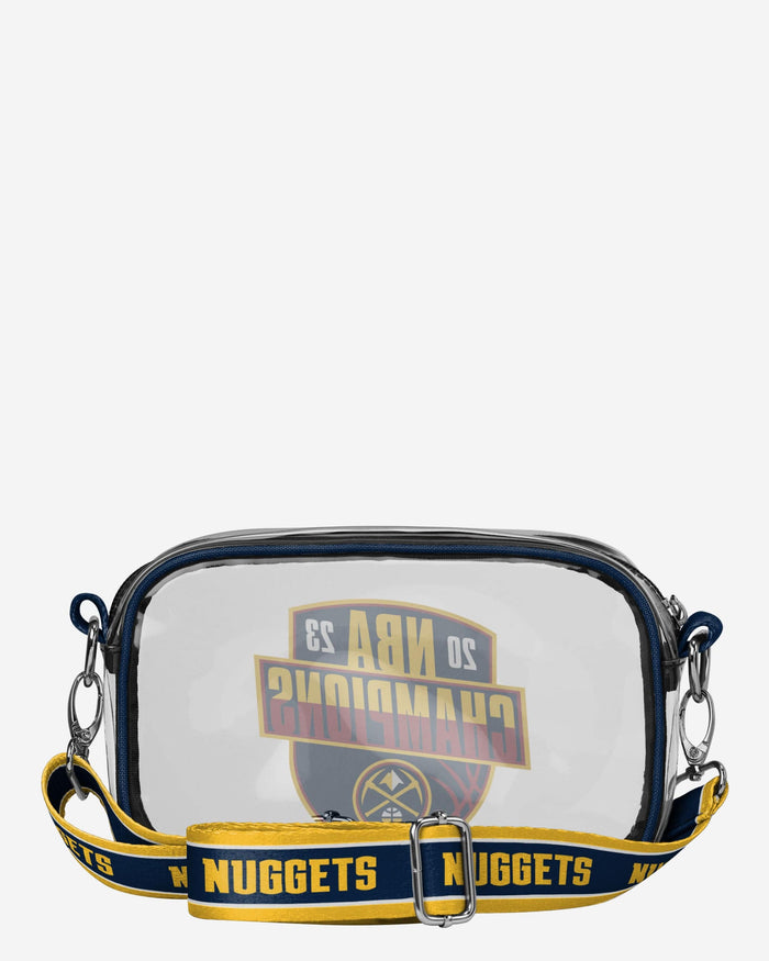 Denver Nuggets 2023 NBA Champions Clear Crossbody Bag FOCO - FOCO.com