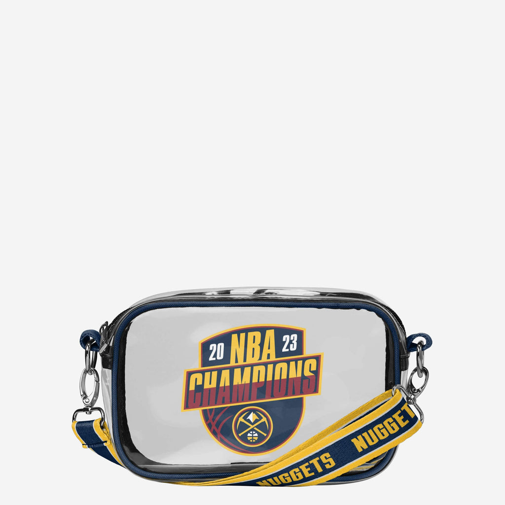 Denver Nuggets 2023 NBA Champions Clear Crossbody Bag FOCO - FOCO.com