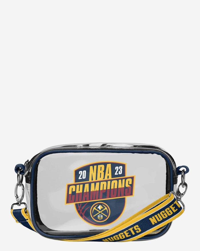 Denver Nuggets 2023 NBA Champions Clear Crossbody Bag FOCO - FOCO.com