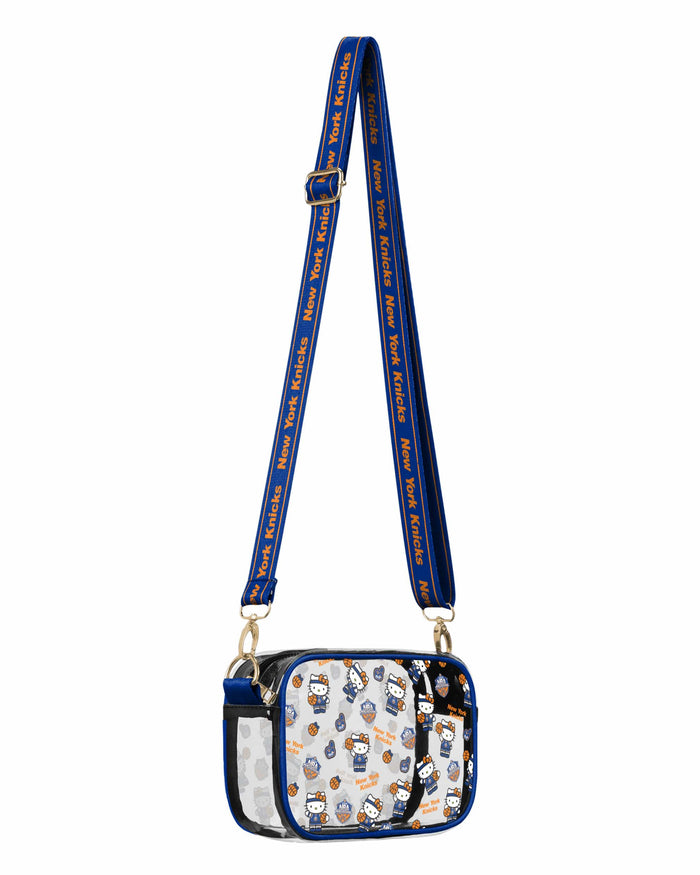 New York Knicks 2026 NBA Champions Hello Kitty® Clear Crossbody Bag FOCO - FOCO.com