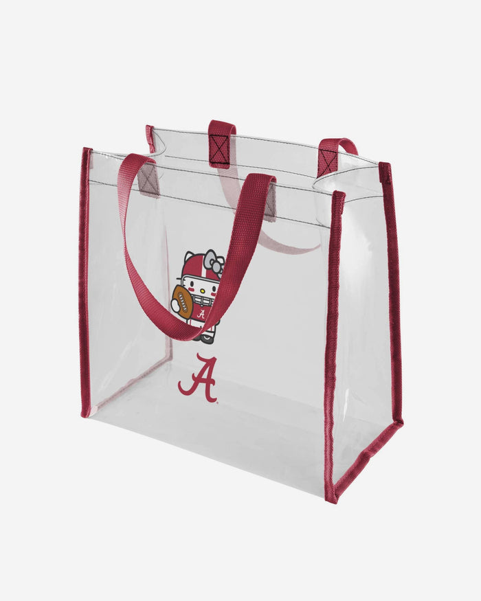 Alabama Crimson Tide Hello Kitty® Clear Tote Bag FOCO - FOCO.com