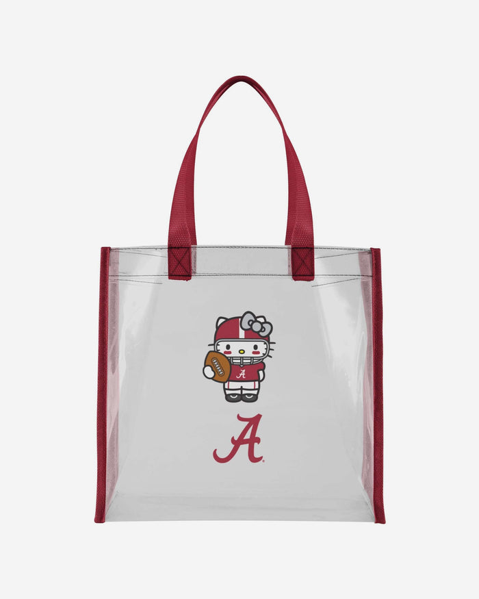 Alabama Crimson Tide Hello Kitty® Clear Tote Bag FOCO - FOCO.com