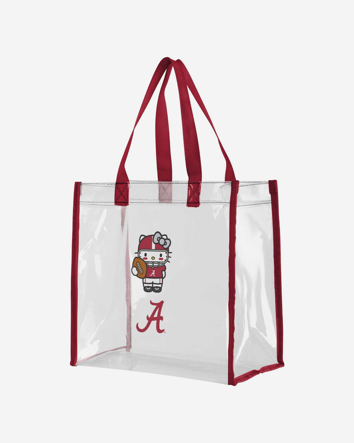 Alabama Crimson Tide Hello Kitty® Clear Tote Bag FOCO - FOCO.com