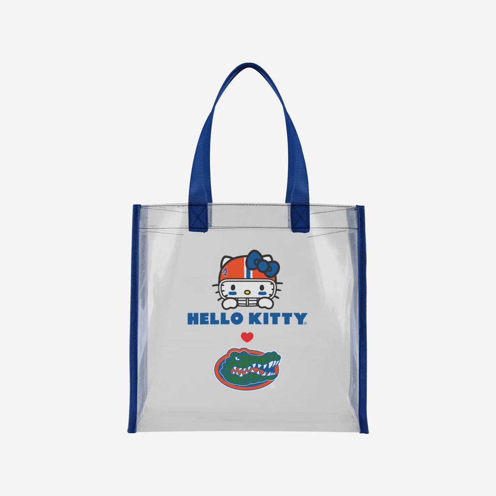 Florida Gators Hello Kitty® Clear Tote Bag FOCO - FOCO.com