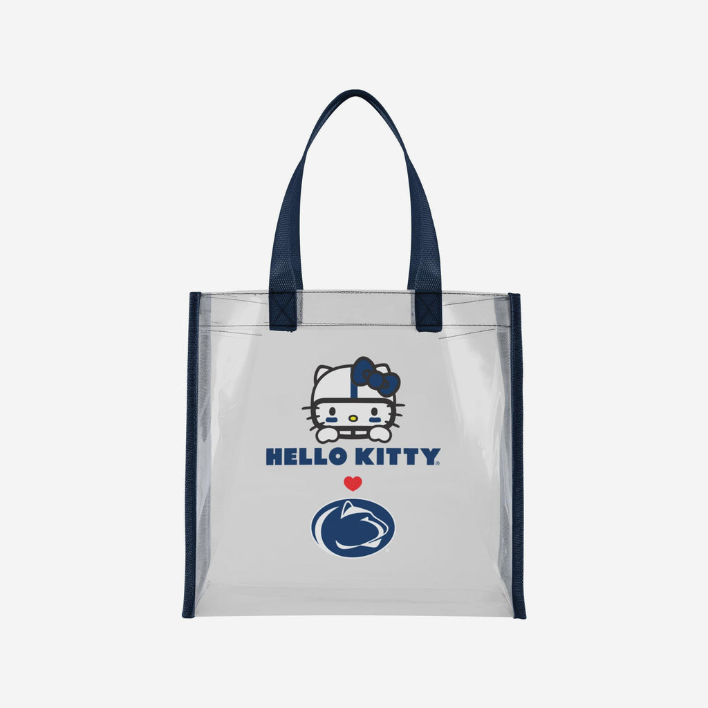 Penn State Nittany Lions Hello Kitty® Clear Tote Bag FOCO - FOCO.com