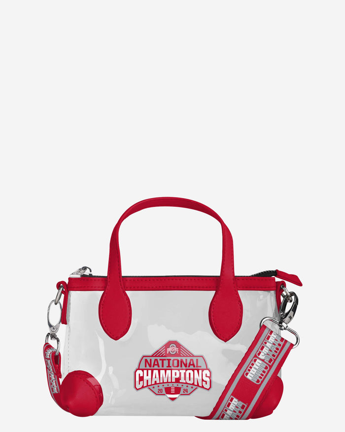 Ohio State Buckeyes 2024 Football National Champions Clear Mini Crossbody FOCO - FOCO.com