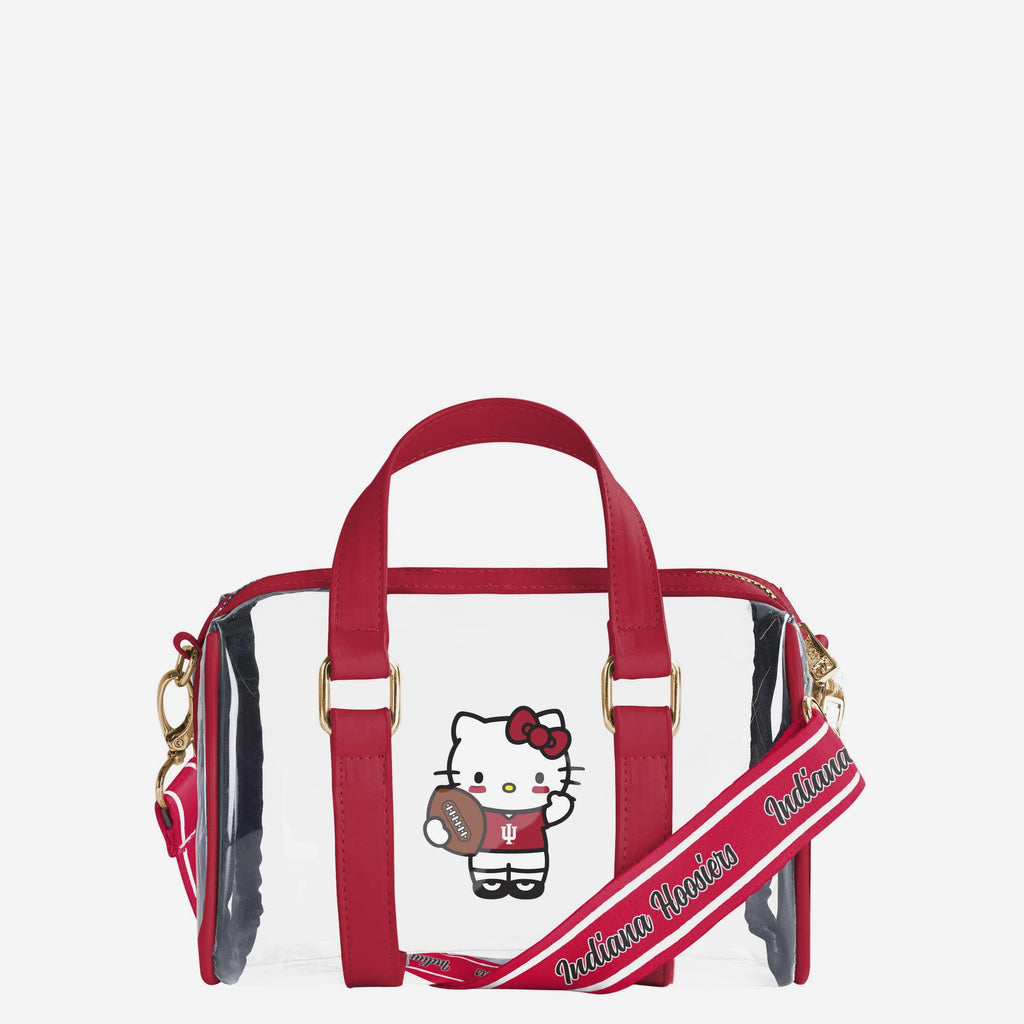 Indiana Hoosiers Hello Kitty® Clear Barrel Bag FOCO - FOCO.com