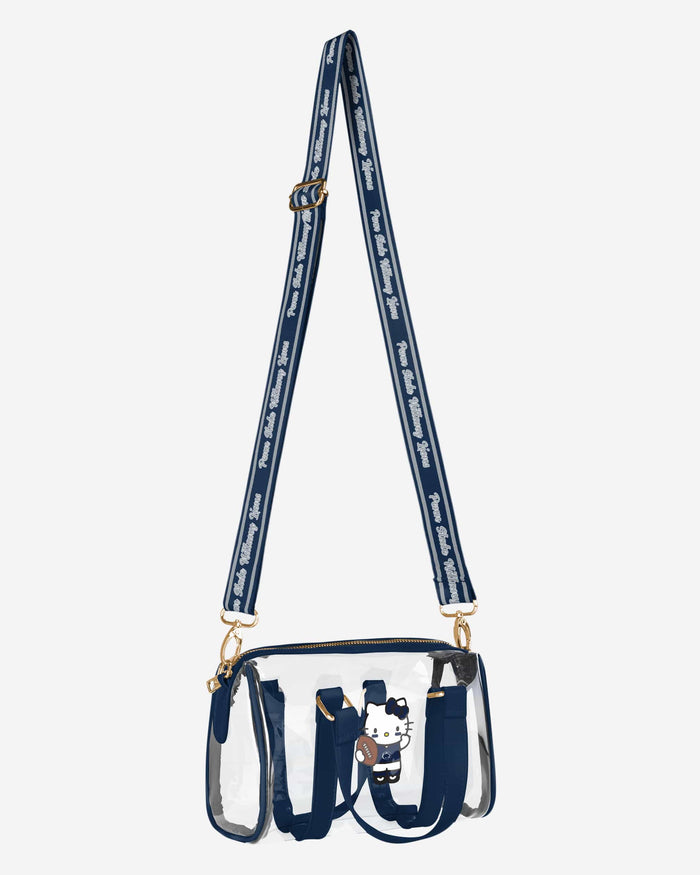 Penn State Nittany Lions Hello Kitty® Clear Barrel Bag FOCO - FOCO.com