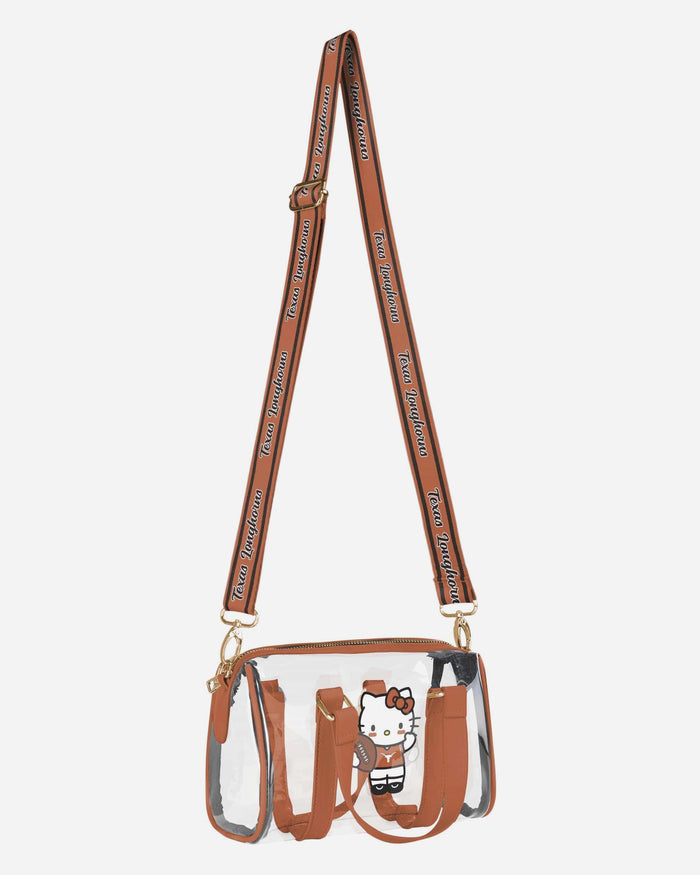 Texas Longhorns Hello Kitty® Clear Barrel Bag FOCO - FOCO.com
