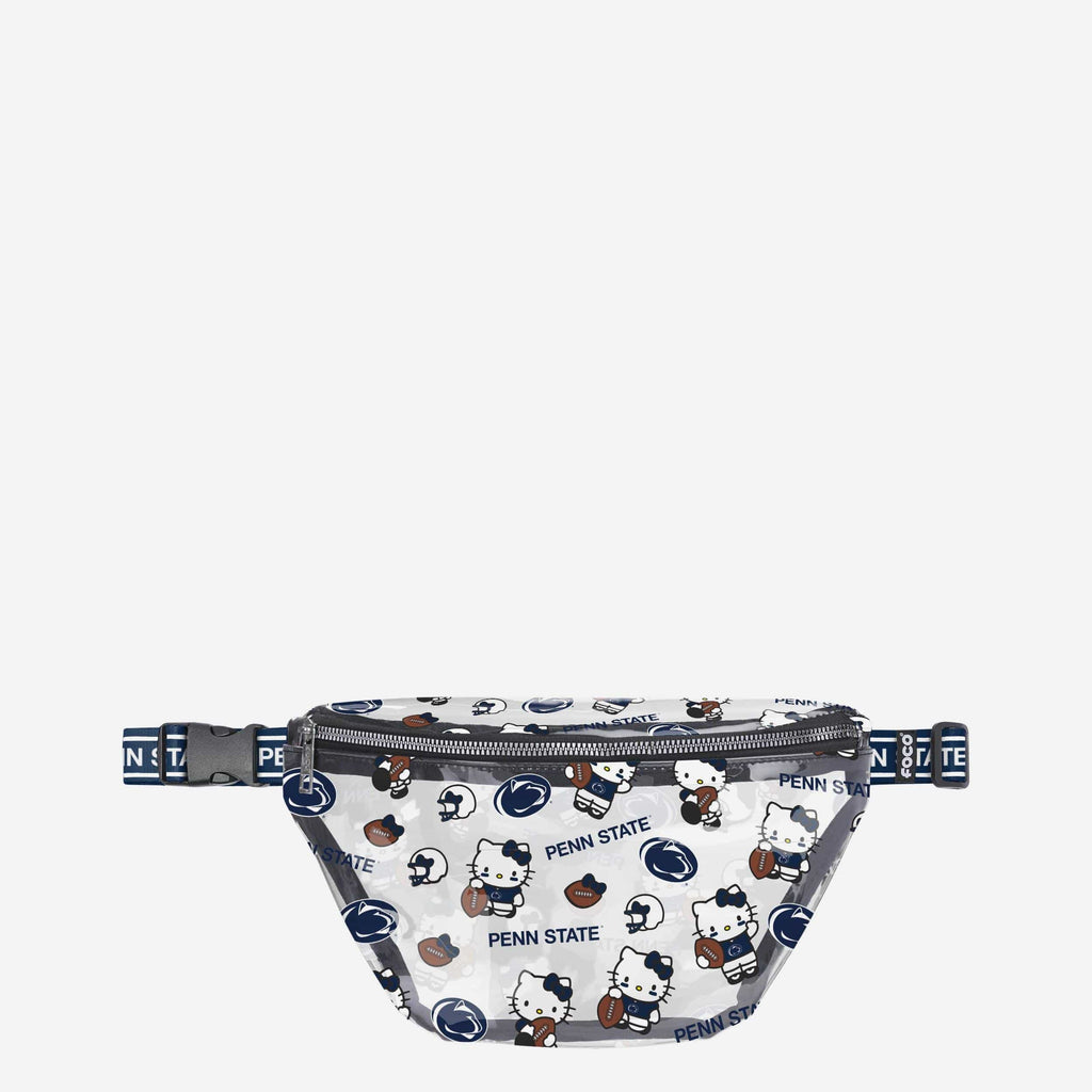 Penn State Nittany Lions Hello Kitty® Clear Fanny Pack FOCO - FOCO.com