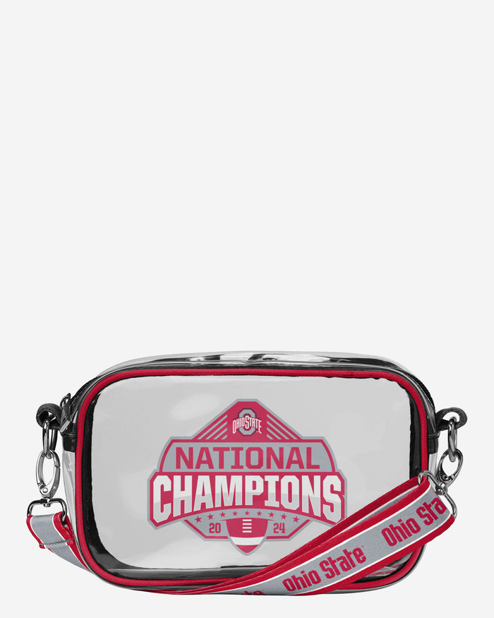 Ohio State Buckeyes 2024 Football National Champions Clear Crossbody Bag FOCO - FOCO.com