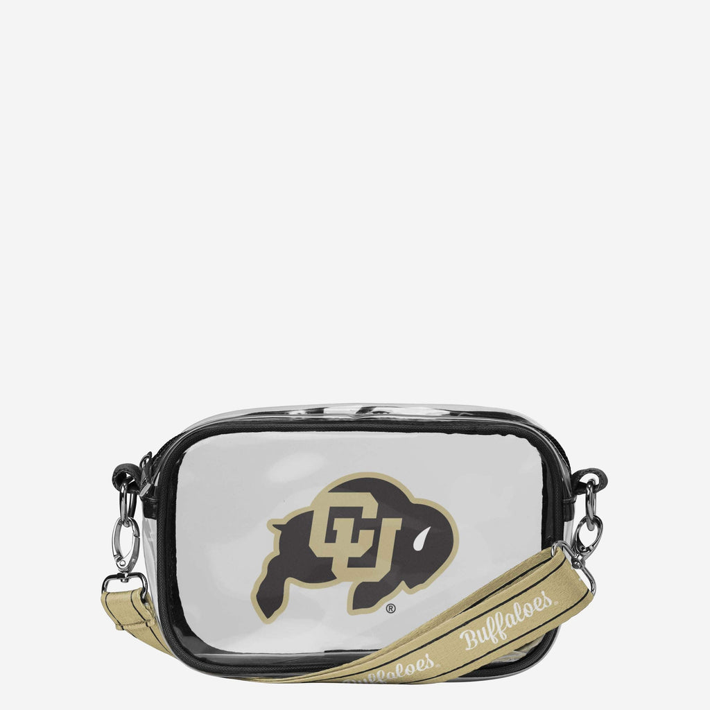 Colorado Buffaloes Team Stripe Clear Crossbody Bag FOCO - FOCO.com