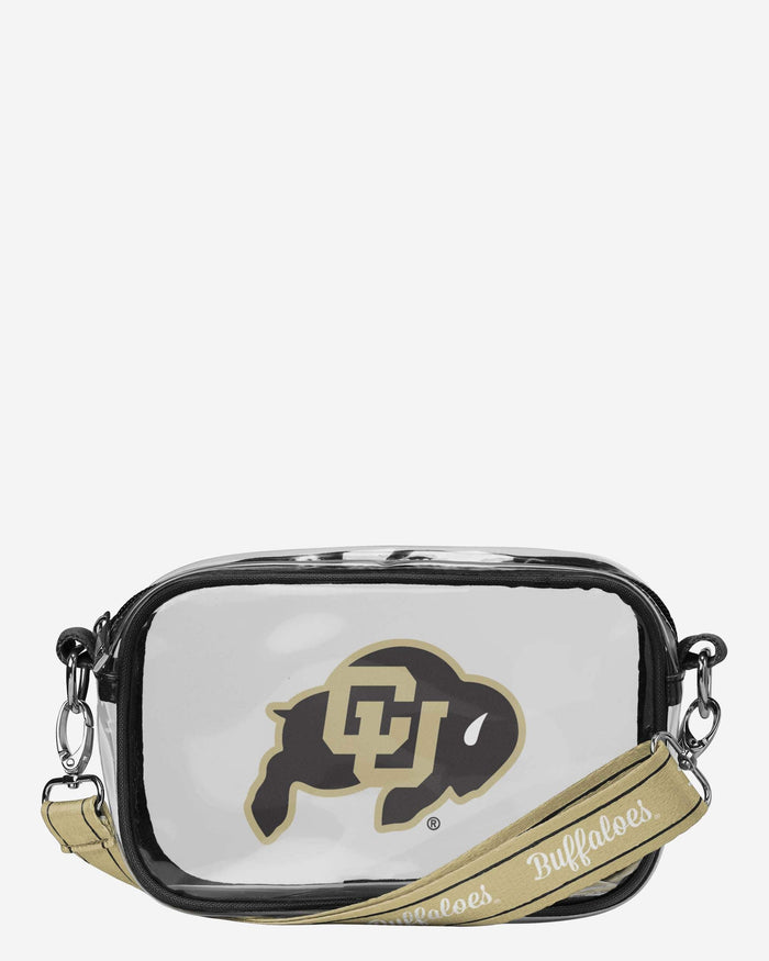 Colorado Buffaloes Team Stripe Clear Crossbody Bag FOCO - FOCO.com