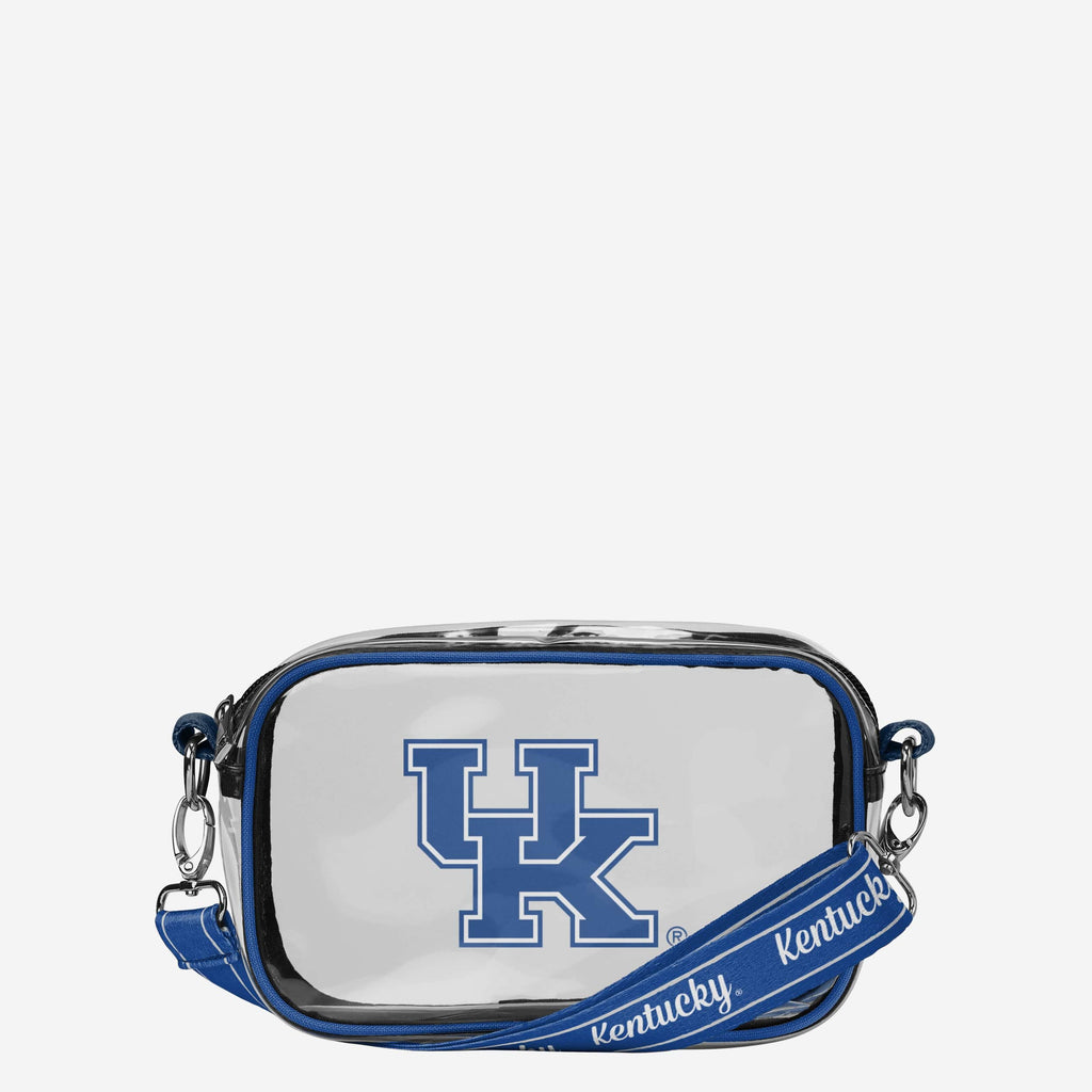 Kentucky Wildcats Team Stripe Clear Crossbody Bag FOCO - FOCO.com