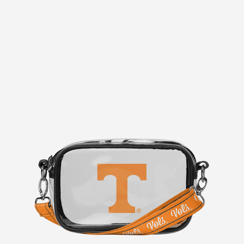 Tennessee Volunteers Team Stripe Clear Crossbody Bag FOCO - FOCO.com