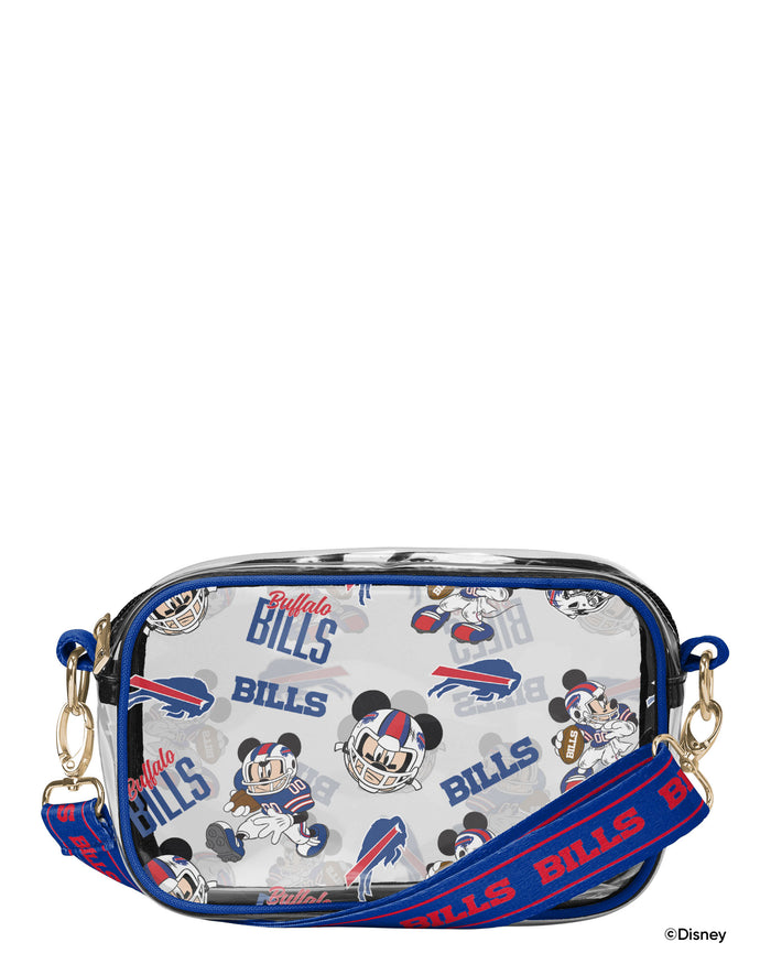 Buffalo Bills Mickey Mouse Disney Repeat Print Clear Crossbody Bag FOCO - FOCO.com