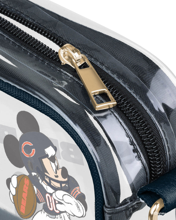 Chicago Bears Mickey Mouse Disney Repeat Print Clear Crossbody Bag FOCO - FOCO.com